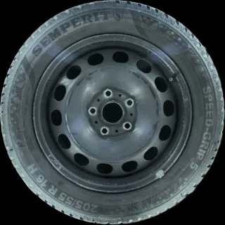 205/55 R16 91HREIFEN SEAT LEON KL 16 ZOLL STAHL KOMPLETTSATZ 5-7MM - Bild 1