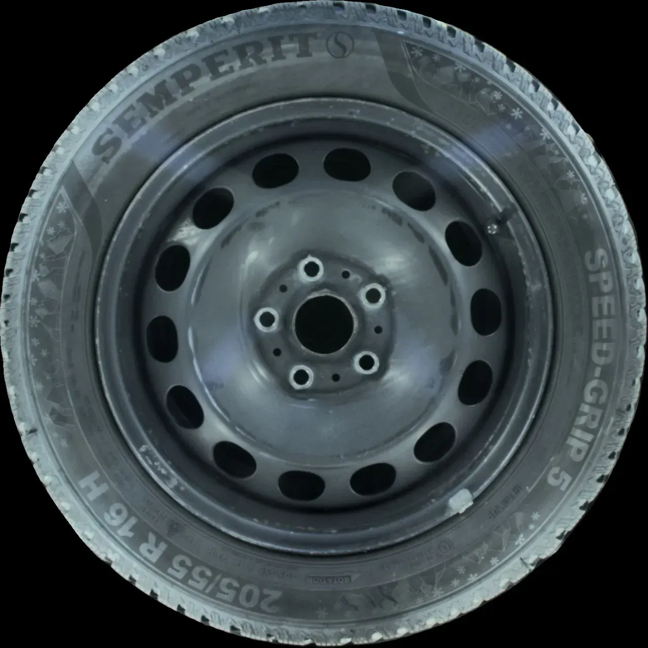 205/55 R16 91HREIFEN SEAT LEON KL 16 ZOLL STAHL KOMPLETTSATZ 5-7MM - Bild 1