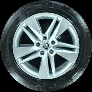 215/55 R16 98V WINTERREIFEN SKODA SUPERB 3V 16 ZOLL ALUMINIUM KOMPLETTSATZ 3MM - Bild 3