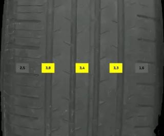 225/60 R17 99Y SOMMERREIFEN AUDI A6 4K 17 ZOLL ALUMINIUM Kompletträder 4K0601025 - Bild 7
