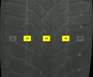 205/55 R16 91H WINTERREIFEN VW GOLF 8 VIII 16 ZOLL KOMPLETTSATZ 5Q0601027BQ - Bild 8