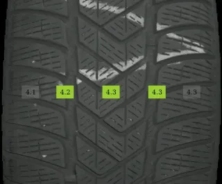 235/60 R18 WINTERREIFEN VOLVO XC90  18 ZOLL ALUFELGEN KOMPLETTSATZ - Bild 7