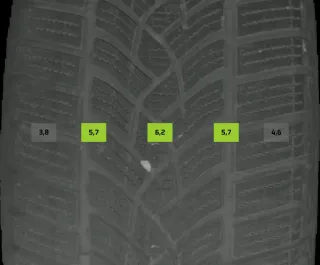 225/50 R17 WINTERREIFEN BMW 3ER G20/G21 17 ZOLL ALUMINIUM KOMPLETTSATZ 4-5MM - Bild 6