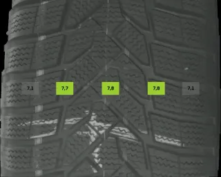 205/55 R16 91H WINTERREIFEN VW GOLF 8 VIII 16 ZOLL STAHL KOMPLETTSATZ 7MM - Bild 8
