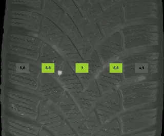 205/55 R17 95V WINTERREIFEN SKODA OCTAVIA NX 17 ZOLL ALU KOMPLETTSATZ 6-7MM - Bild 6