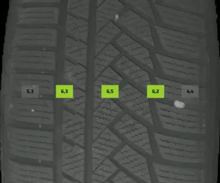 225/50 R17 98H WINTERREIFEN AUDI A5 8W 17 ZOLL ALU KOMPLETTSATZ 5-6MM - Bild 6