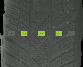 215/65 R17 99H WINTERREIFEN VW TIGUAN CT 17 ZOLL ALU KOMPLETTSATZ 6-7MM - Bild 8