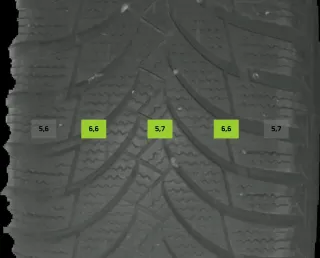 215/60 R16 99H WINTERREIFEN SEAT ATECA 5FP 16 ZOLL ALU KOMPLETTSATZ 6-7MM - Bild 8