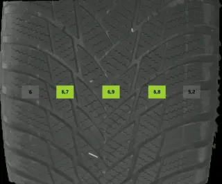 255/50 R20 109H WINTERREIFEN AUDI E-TRON 4KE 20 ZOLL ALU KOMPLETTSATZ 6-7MM - Bild 8