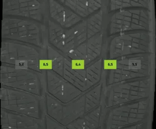 215/65 R17 99H WINTERREIFEN VW TIGUAN 5N (II) 17 ZOLL ALU KOMPLETTSATZ 5-6MM - Bild 5
