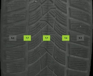 215/60 R16 95H WINTERREIFEN SKODA KAROQ NU7 16 ZOLL ALU KOMPLETTSATZ 7-8MM - Bild 7
