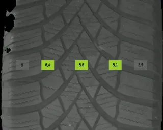 205/55 R16 91H WINTERREIFEN VW GOLF 8 VIII 16 ZOLL STAHL KOMPLETTRÄDER 5-6MM - Bild 8