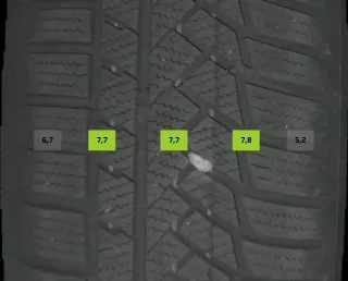 215/65 R17 99H WINTERREIFEN AUDI Q3 F3 17 ZOLL ALU KOMPLETTSATZ 4-8MM - Bild 6