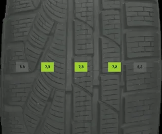 235/55 R18 104H WINTERREIFEN VW TIGUAN 5N (II) 18 ZOLL ALU KOMPLETTSATZ 4-7MM - Bild 6