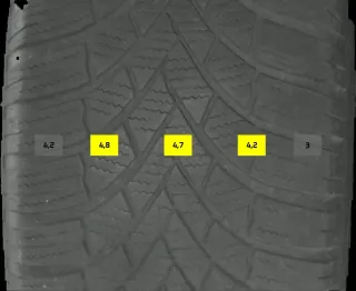 215/65 R17 103H WINTERREIFEN 17 ZOLL ALUMINIUM KOMPLETTSATZ 5.75 5.7 4.02 4.18 - Bild 7
