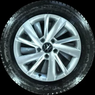 205/55 R16 91H WINTERREIFEN VW GOLF 8 VIII 16 ZOLL ALUMINIUM KOMPLETTSATZ 8MM - Bild 4