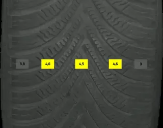 205/60 R16 92H WINTERREIFEN VW T-ROC 16 ZOLL STAHL KOMPLETTSATZ 4-7MM - Bild 7
