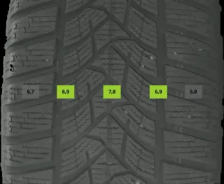 215/55 R17 98V WINTERREIFEN SKODA SUPERB 3V 17 ZOLL ALU KOMPLETTSATZ 5-6MM - Bild 5