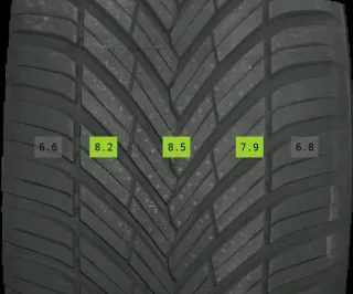 2x 255/50 R19 107W Ganzjahrreifen Toyo Celsius AS-2 7mm DOT 2524 - Bild 1