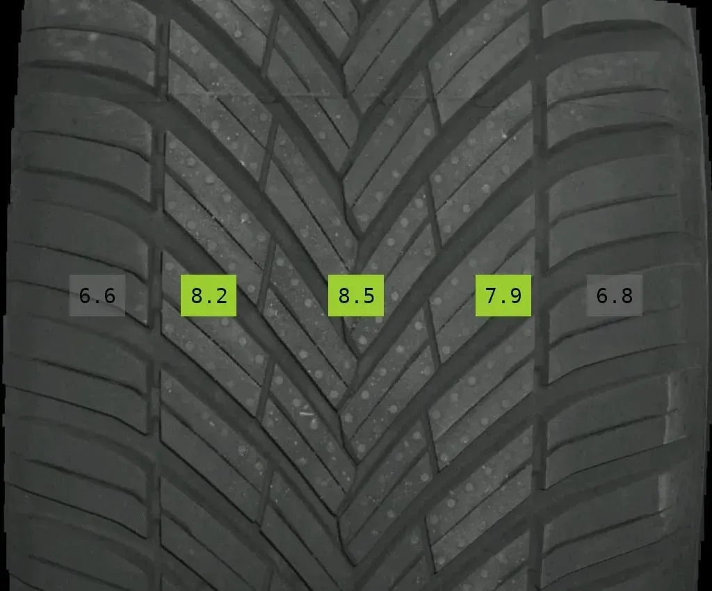 2x 255/50 R19 107W Ganzjahrreifen Toyo Celsius AS-2 7mm DOT 2524 - Bild 1