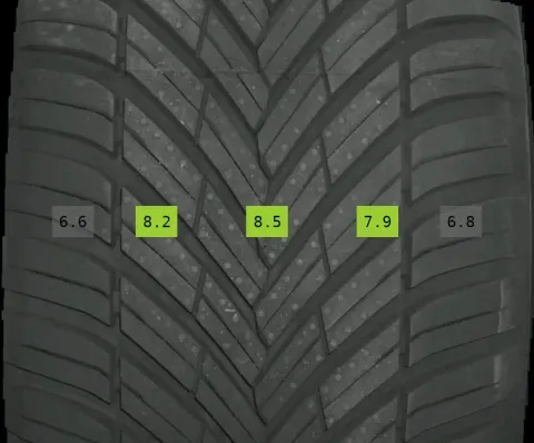 Background image for 2x 255/50 R19 107W Ganzjahrreifen Toyo Celsius AS-2 7mm DOT 2524