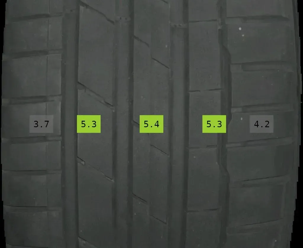 1x 255/35 R20 97Y  Sommerreifen Hankook Ventus evo 5mm DOT0620 - Bild 1