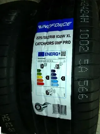 4x 225/55 R18 102W Sommerreifen Windforce Catchfors 6mm DOT 4024 - Bild 1