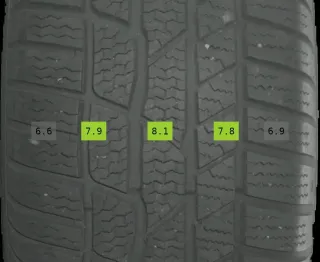 215/60 R17 WINTERREIFEN MERCEDES GLA W156 17 ZOLL ALUFELGEN KOMPLETTSATZ - Bild 6