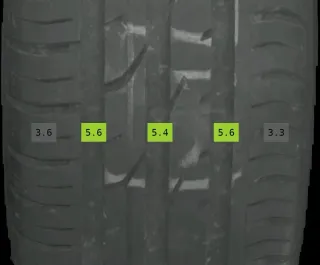 195/60 R15 SOMMERREIFEN FORD TRANSIT 15 ZOLL STAHLFELGEN 4-6MM Kompletträder - Bild 5
