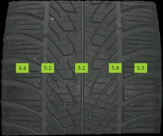 285/45 R20 WINTERREIFEN AUDI Q7 4M 20 ZOLL ALUFELGEN KOMPLETTSATZ 4-6MM - Bild 5
